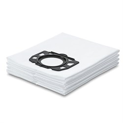 Мешки для сбора пыли KARCHER, комплект 4 шт., из нетканого материала, для пылесосов WD 4/5/6, 2.863-006.0 - фото 15057876