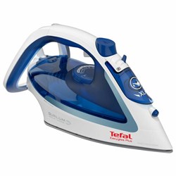 Утюг TEFAL Easygliss 2 FV5736E0, 2500 Вт, керамическое покрытие, самоочистка, антикапля, синий, 1830008076 - фото 15058019