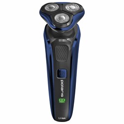 Электробритва POLARIS PMR 0309RC PRO 5, 3 головки, аккумулятор, сухое и влажное бритье, синяя, 54835 - фото 15058069