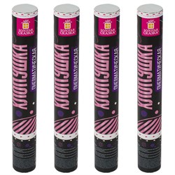 Хлопушка пневматическая 30 см "Круги", 3+1 шт. В ПОДАРОК, фольга разноцветная, ЗОЛОТАЯ СКАЗКА, 592083 - фото 15058847