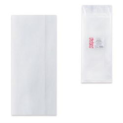 Скатерть одноразовая из полипропилена 140х110 см, ИНТРОПЛАСТИКА, белая - фото 15059054