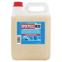 Средство моющее универсальное СУПЕРКОНЦЕНТРАТ 5 л, ПРОГРЕСС М-30, М08-3 - фото 15059075