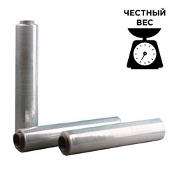 Стрейч-пленка для ручной упаковки, 50 см х 220 м, 20 мкм, вес 2 кг, СМЕСОВОЕ СЫРЬЕ, растяжение 220% - фото 15059118