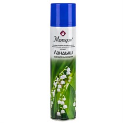 Освежитель воздуха аэрозольный 300 мл МЕЛОДИЯ "ЛАНДЫШ", 605344 - фото 15059187