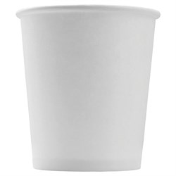 Стакан одноразовый бумажный 100/120 мл, D 62 мм, КОМПЛЕКТ 60 шт., однослойный, белый, холодное/горячее, ФОРМАЦИЯ, HB62-120-0000 - фото 15059270