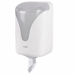 Диспенсер для полотенец с центральной вытяжкой EXTRA LAIMA PROFESSIONAL, (M1/M2), белый, ABS, 607766, 303210 - фото 15059398