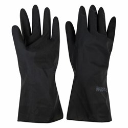 Перчатки резиновые технические кислотощелочестойкие КЩС Тип-2, АЗРИ, размер 8, М (средний), К20Щ20 - фото 15059413