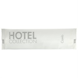 Расчёска КОМПЛЕКТ 500 шт., HOTEL COLLECTION, саше, флоупак, 2000319/1 - фото 15059444