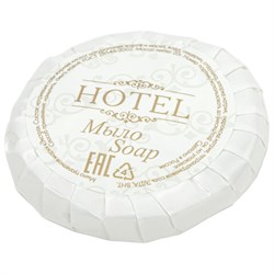 Мыло одноразовое 20 г, КОМПЛЕКТ 300 шт., HOTEL, саше, гофра, 2000117 - фото 15059448