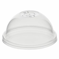 Крышка купольная для стакана d 90 мм, прозрачная, полипропилен, ВЗЛП, 3006П - фото 15059681