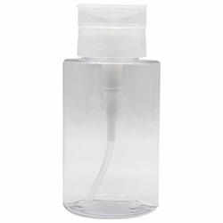 Флакон с помпой дозатором косметический с крышкой для маникюра, косметики, 200 мл, DASWERK (ДАСВЕРК), 609308 - фото 15059706