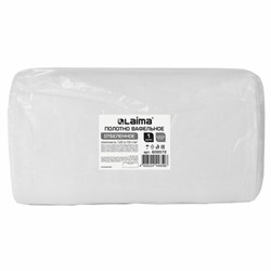 Полотно ВАФЕЛЬНОЕ отбеленное, рулон 0,40х50 м, в пакете, плотность 120 (±10) г/м2, LAIMA, 609572 - фото 15059728