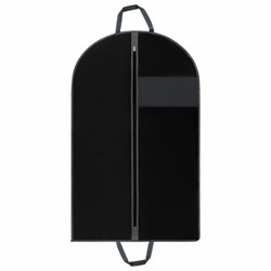 Чехлы для одежды на молнии с ручками дорожный 60х100 см, КОМПЛЕКТ 2 шт,. черный, SHAMAANI (ШАМААНИ), 609601 - фото 15059737