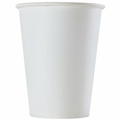 Стакан одноразовый бумажный 200/210 мл, D 70 мм, КОМПЛЕКТ 90 шт., однослойный, белый, холодное/горячее, Ve, ФОРМАЦИЯ, HB70-210-0000 - фото 15059748