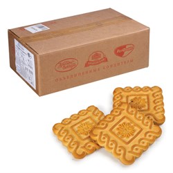 Печенье РОТ ФРОНТ "Любимое" со вкусом сливок, гофрокороб 4 кг, РФ15188 - фото 15059876