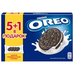 Печенье OREO с какао и начинкой с ванильным вкусом, 228 г, 9001068 - фото 15059881