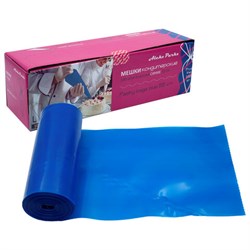 Мешок кондитерский одноразовый синий 55 см, КОМПЛЕКТ 100 шт. в коробке, ПЛОТНЫЙ 90 мкм, ALEKS PARKS, А55-100B - фото 15060905