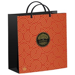 Пакет с пластиковой ручкой, мягкий пластик, 26х24см, "Естественный стиль", 140 мкм, н00255877 - фото 15060918