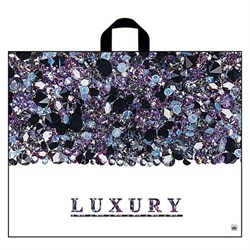 Пакет с петлевой ручкой ПВД, 55х70 см, "Лакшери", 90 мкм, н00067778 - фото 15060922