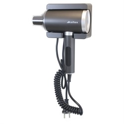 Фен для волос настенный KSITEX F-2000C JET, 2000 Вт, пластик, 2 скорости, 2 температурных режима, серый - фото 15065053