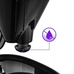 Кофеварка капельная KITFORT КТ-752, 900 Вт, объем 1,25 л, дисплей, черный/стальной - фото 15079177