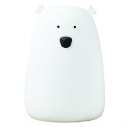 Ночник силиконовый LED "Медведь" 111x111x160 мм, белый свет/RGB, таймер, USB, аккумулятор 1200 мАч, DASWERK (ДАСВЕРК), 238938 - фото 15081123