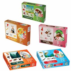 Настольная игра Лото для детей, картонное (6 полей, 48 карточек), АССОРТИ, 10 КОР - фото 15081616
