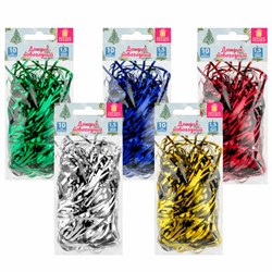 Дождик новогодний, ширина 10 см, длина 1,5 м, ассорти 5 цветов, ЗОЛОТАЯ СКАЗКА, 592289 - фото 15093882