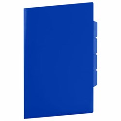 Папка-уголок 3 отделения, жесткая, непрозрачная, А4, BRAUBERG "SPECIAL", синяя, 0,15 мм, 273063 - фото 15104337