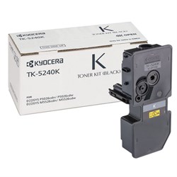 Тонер-картридж KYOCERA (TK-5240K) P5026cdn/w/M5526cdn/w, ресурс 4000 стр., цвет черный, оригинальный, 1T02R70NL0 - фото 15109369