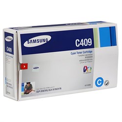 Картридж лазерный SAMSUNG (CLT-C409S) CLP-310/315 и другие, оригинальный, голубой, ресурс 1000 стр. - фото 15109463