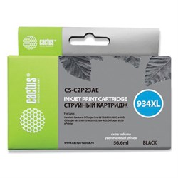 Картридж струйный CACTUS (CS-C2P23AE) для HP Officejet Pro 6830/6230, черный - фото 15109920