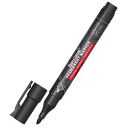 Маркер перманентный с колпачком для вскрытия коробок BRAUBERG LOGISTIC SPECIAL, черный, 1-3 мм, 152569 - фото 15119193