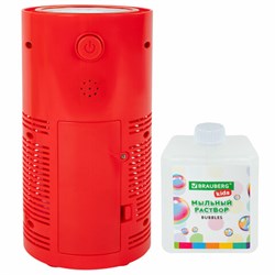 Мыльные пузыри Фонтан Генератор со звуком салюта, раствор 240 мл, BRAUBERG KIDS, 665150 - фото 15133455