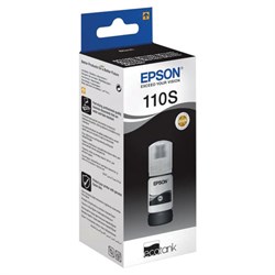 Чернила EPSON 110S (C13T01L14A) для СНПЧ EPSON M1100 / 1120 / 2140, черные, ОРИГИНАЛЬНЫЕ - фото 15140175