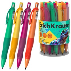 Карандаш механический 2 мм ERICH KRAUSE "Kiddy Dino", НВ, корпус ассорти, 63590 - фото 15141943