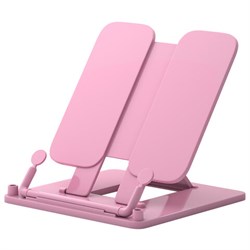 Подставка для книг и учебников ERICH KRAUSE "Pastel", пластиковая, розовая, 53532 - фото 15141948