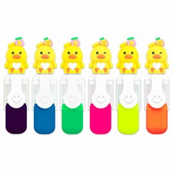 Набор текстовыделителей с топперами 6 ЦВЕТОВ НЕОН, "НЕЖНЫЕ ЦЫПЛЯТА", линия 1-4 мм, FUNSTER (ФАНСТЕР), 152648 - фото 15178738