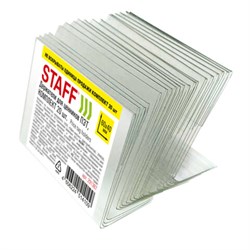 Держатели для ценников 60х40 мм, КОМПЛЕКТ 20 шт., ПЭТ, STAFF, 291387 - фото 15180531