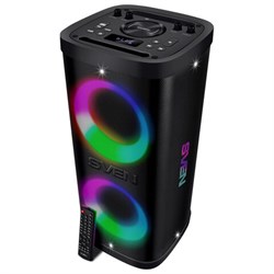 Колонка портативная SVEN PS-930, 150 Вт, TWS, Bluetooth, FM, USB, microSD, LED-дисплей, черный, SV-022402 - фото 15180568
