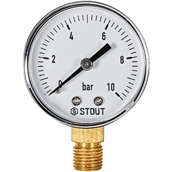 Манометр STOUT RG00929SFN49FJ - фото 15185343