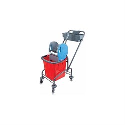 Металлическая одноведерная тележка Uctem-Plas KNP172 - фото 15192658