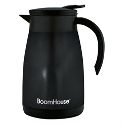 Чайник-термос 1 л, BOOMHOUSE (БУМХАУС) COFFEE BREAK, нержавеющая сталь SUS304, черный, ТЕРМОЧАЙНИК, 700328 - фото 15199464