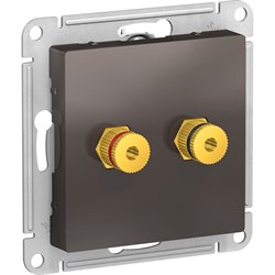 Двухместная аудиорозетка Systeme Electric AtlasDesign - фото 15199712