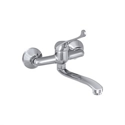 Настенный локтевой одноручный смеситель Славен СЛ-ОД-Х24 - фото 15224970