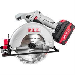 Аккумуляторная циркулярная пила P.I.T. PKS20H-165A/1 - фото 15235954