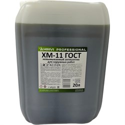 Невымываемый антисептик-консервант для наружных и внутренних работ HIRVI ХМ-11 Антисептик для древесины тонирующий, 20 л - фото 15245404