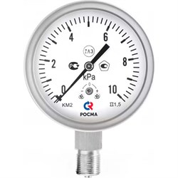 Манометр РОСМА км-22р кс - фото 15262365