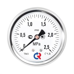 Виброустойчивый манометр РОСМА ТМ-520Т.00 - фото 15262653