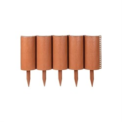 Садовое ограждение МАСТЕРСАД КНСТР15-терракот - фото 15266179